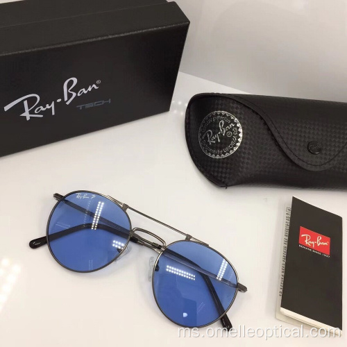 Bulat Sunglasses Bulat Penuh Untuk Lelaki